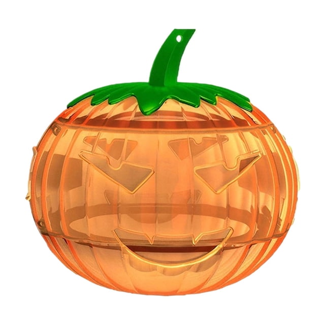 Trampa colgante para moscas de la fruta Yuarrent Halloween desmontable naranja