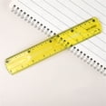 thumbnail image 4 of Super Flexible Drawing Ruler, Bendable Soft Plastic Ruler with Shapes for Curved Surfaces, Translucent Youngster and Artist Measuring Tool for Creative Projects and Drafting, 4 of 4