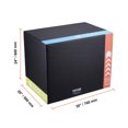 thumbnail image 6 of VEVOR 3 in 1 Plyometric Jump Box, 30/24/20 Inch Foam Plyo Box, Platform & Jumping Agility Box, Anti-Slip Fitness Exercise Step Up Box for Home Gym Training, Conditioning Strength Training, Black, 6 of 9