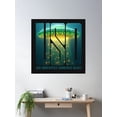 thumbnail image 2 of Uso Unidentified Submerged Object Ufo Poster Wall Art, Modern Wall Decor For Living Room Bedroom, 24x24 UNFRAMED, 2 of 3
