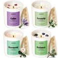 thumbnail image 1 of Set de 4 velas aromáticas Calm AOOVOO, 28 oz, 1 of 8