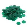 thumbnail image 2 of Juego de 100 fichas de póquer Sunnimix fichas de bingo Verde, 2 of 8