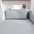 thumbnail image 6 of Grey Storage Chaise Lounge with Pillows | Read and Relax in Living Room, 6 of 6