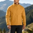 thumbnail image 6 of Men's Lightweight Jackets Cameland Men's Spring Coat Thin Outdoor Mountaineering Riding Windproof Work Coat Yellow XL, 6 of 7
