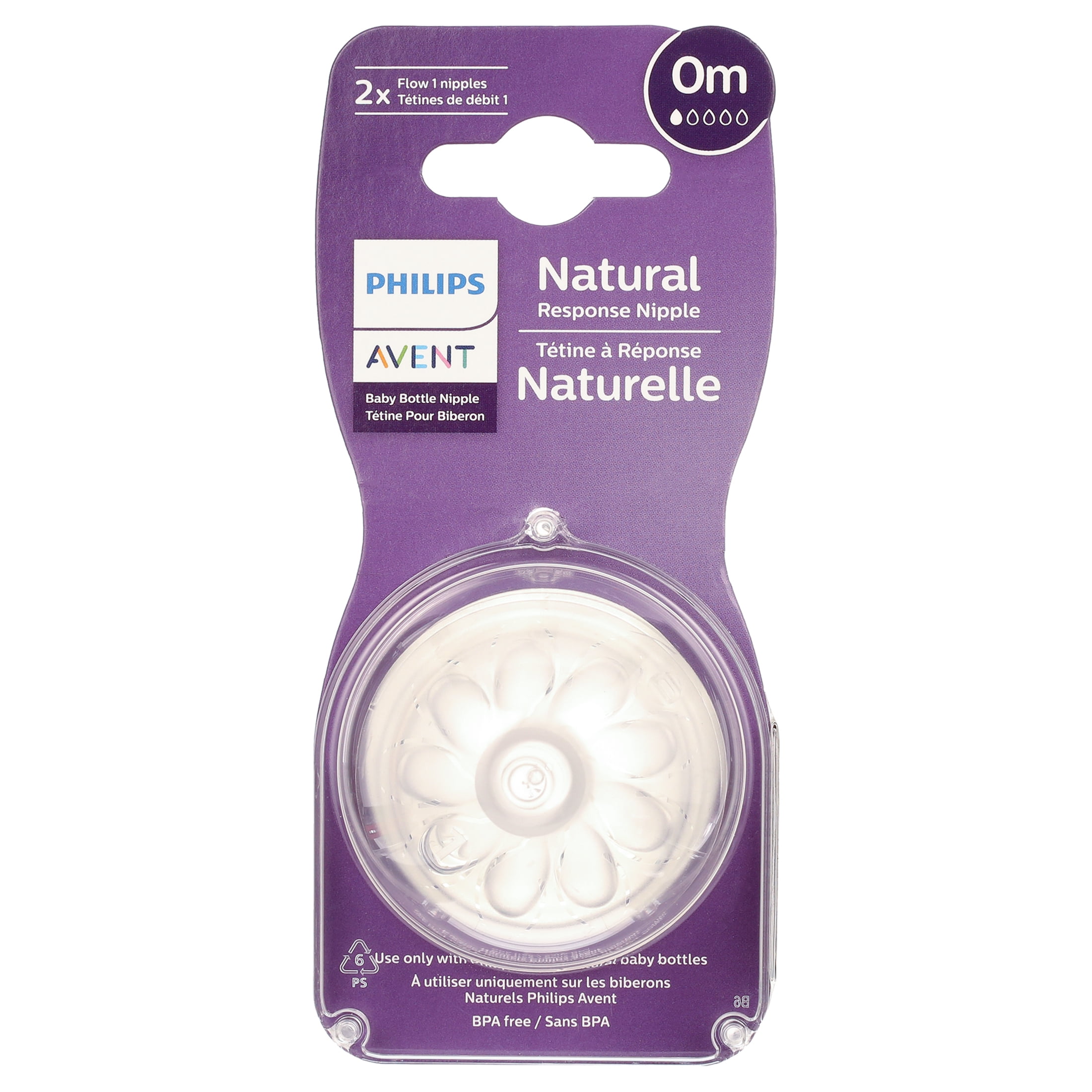 Philips Avent Biberon Natural Response AirFree Vent Ours +1Mois 260ml