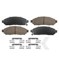 thumbnail image 2 of Detroit Axle - Brake Kit for 2005-2019 Nissan Frontier 2009-2012 Suzuki Equator, Drilled Disc Brake Rotors Ceramic Brake Pads 2010 2011: 11.14" Front and 11.26" Rear Rotor, 2 of 8