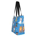 thumbnail image 2 of Bingfone Cute Dogs Women Shoulder Tote Bags Casual Bag Ladies Shopping Handbag, 2 of 7