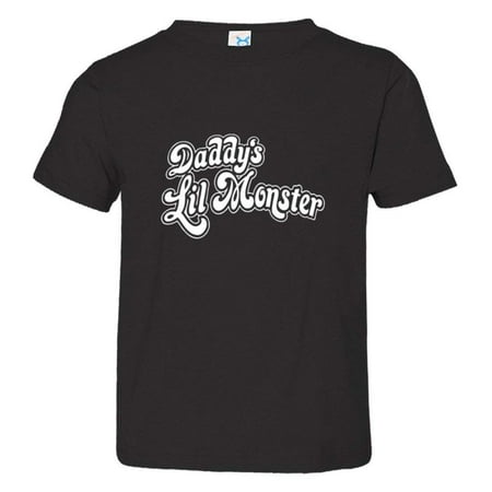 

PleaseMeTees™ Toddler Harley Quinn Daddys Little LIL Monster Suicide Tee