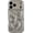 Silver, variant on Water Ripple Wave Meteorite Bubble Pattern Chrome Plating Soft Compatible with iPhone Case (Silver,iPhone 17)