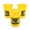 Yellow, variant on Burgundy Congrats Grad Disposable Cups - Party Supplies - 50 Pieces