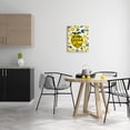 thumbnail image 2 of The Stupell Home Decor Collection Got Lemons Lemonade and Jesus Bright Yellow and Green Pattern Canvas Wall Art, 2 of 5