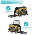 thumbnail image 5 of Tangerine Sherpa Pet Carrier Bag for Dogs and s - Fabric 900D Oxford Cloth Base Material with Nylon Webbing - 17x10x11.8 in/43x26x30 cm - Portable and Comfortable Travel, 5 of 7