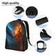thumbnail image 5 of Fotbe Red And Blue Fire Dragon E Mochila de Viaje para Laptop, Mochila Ejecutiva Delgada y Resistente 15.6", 5 of 8