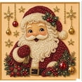 thumbnail image 2 of Kiddiway Christmas DIY Decor Craft Set - Pearl Diamond Painting Kit with Pearls for Holiday Home Decor, Complete Supplies for Festive Party, Great Family Activity,C, 2 of 5