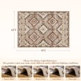 thumbnail image 2 of Boho Area Rug x Carpet Rugs for Living Room Bedroom Moroccan-Machine Washable Rugs for Bedroom Dining Room Living Room Rug Neutral Taupe, 2 of 8