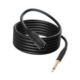 thumbnail image 4 of TS 1/4 6.35 Cable de audio de audio macho a xlr , 1m, 4 of 8