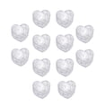 thumbnail image 4 of 12 Uds. Cubitos de hielo LED que brillan en la oscuridad, cubos de hielo reutilizables, impermeables, iluminados, cubitos de hielo brillantes para lento, 4 of 8