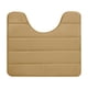 thumbnail image 2 of Foam Bath Mat U Shape Toilet Mats Bathroom Rugs Soft Comfortable Water Drying Absorption Non-Slip Thick Machine Washable Easier To Dry Dark, 2 of 7