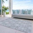 thumbnail image 6 of Addison Rugs Chantille Indoor/Outdoor Transitional Medallions Gray Washable Rectangle Rug, 5' x 7'6", 6 of 6