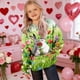 thumbnail image 4 of Sudadera con capucha para niñas y niños, sudadera de manga larga con cuello redondo y estampado de moda, jersey con bolsillo, 4 of 8