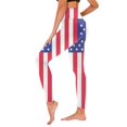 thumbnail image 1 of MKLEKYY Leggings push up para mujer, Día de la Independencia, estampado del 4 de julio, cintura alta, para yoga, correr, gimnasio, yoga, medias de compresión, yoga, correr, fitness. 2477, 1 of 4