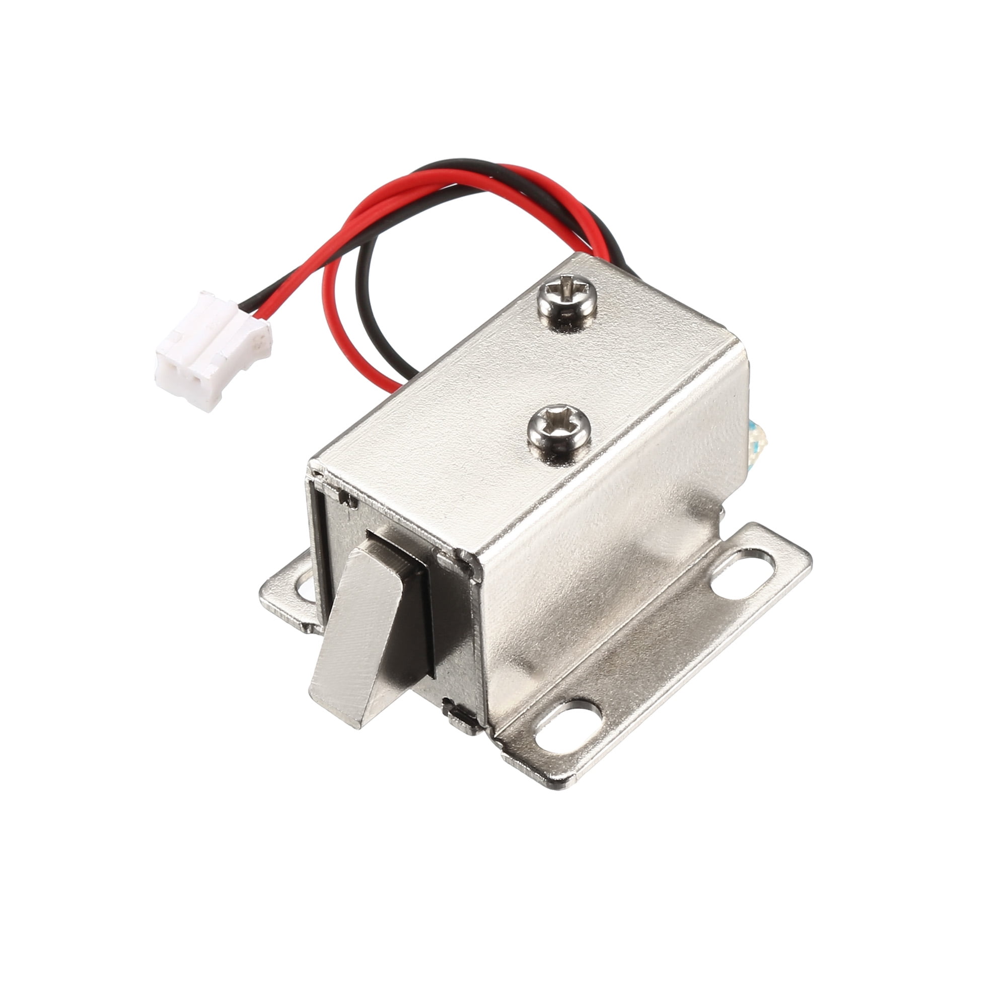 DC12V 0.42A 6mm Mini Electromagnetic Solenoid Lock Assembly Tongue Up ...