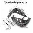 thumbnail image 4 of Cubre Puños Moto Universal Luz Led Motocicleta Negro, 4 of 5