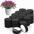 thumbnail image 1 of 60 st Krukfötter Naturlig blomkruka fötter Trädgård Krukfötter utomhus osynlig växtkruka Risers Pad, 1 of 4
