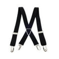 thumbnail image 2 of Suspender Pantalones Minnieouse Correa Con 4 Pinzas Elástico Crossover Negro, 2 of 6