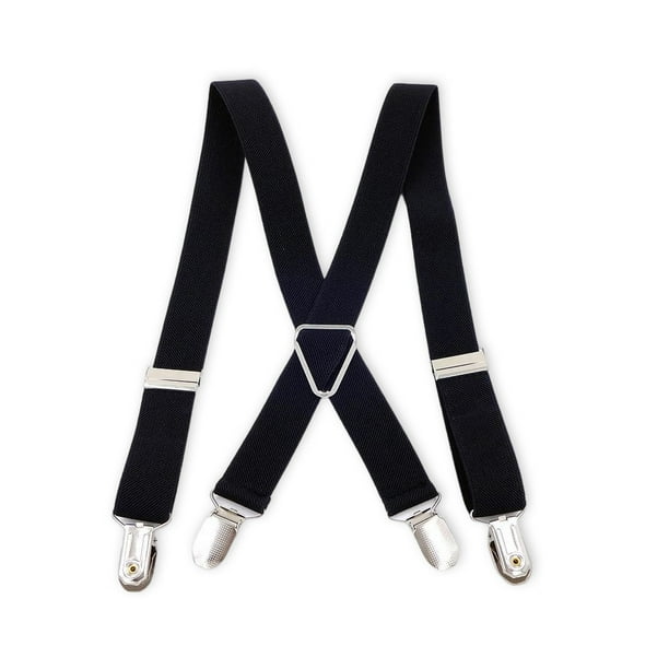 Guardurnaity Tirante en forma de X para pantalones, correa para fotografía, pantalones, abrazadera para cinturón, Clip para banquete de boda de Accesorios de disfraces Negro