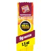 Slim Jim Beef 'N Cheese Smoked Meat Sticks, Pepperoni Flavor, 10g Protein Per Serving, 1.5 oz.