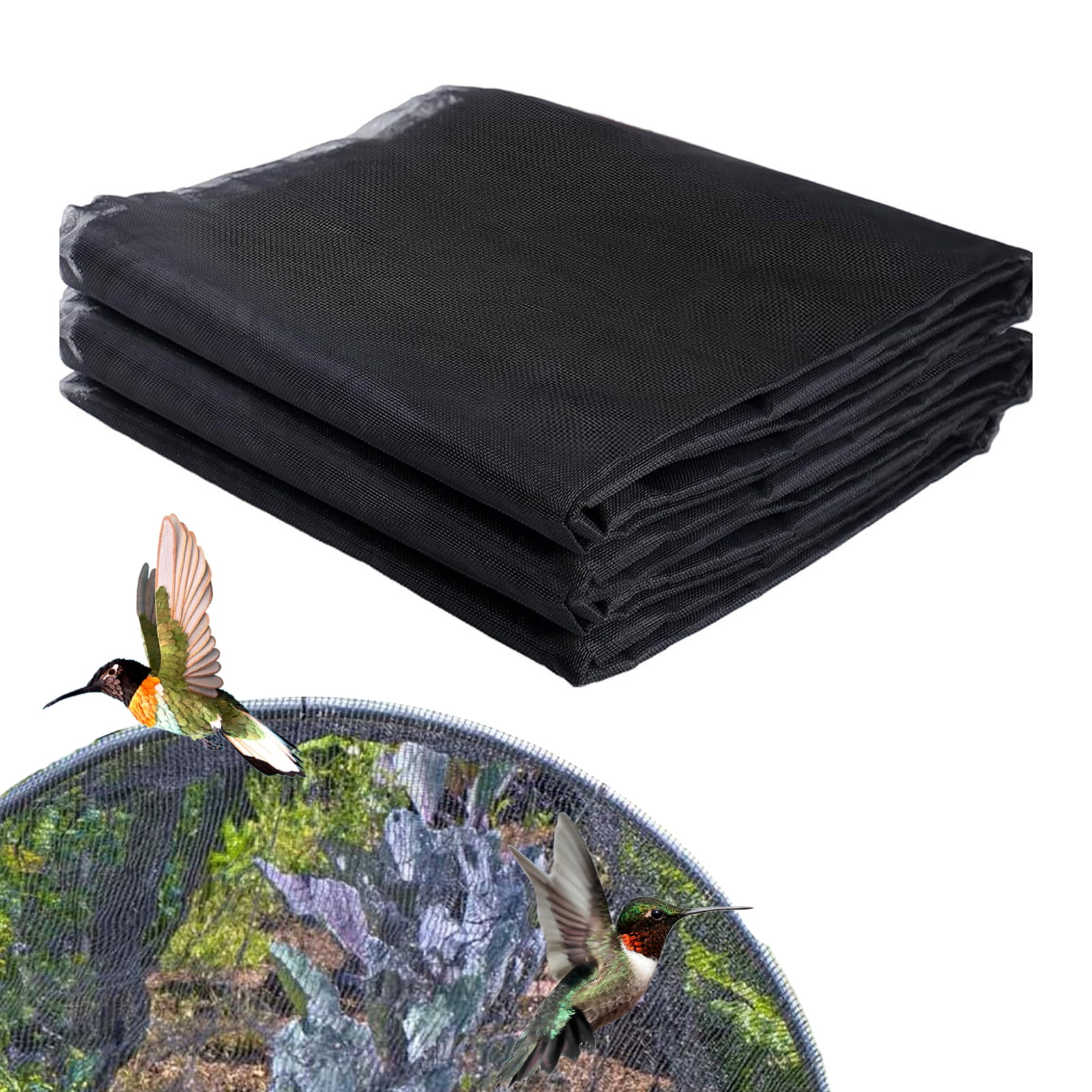 OIUR Garden Mesh Netting Breathable Bird Net Barrier Mosquito Insects Proof Netting Screen for Plants Vegetables Patios Balconies Terrace