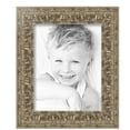 thumbnail image 2 of ArtToFrames 11x14 inch  Antique Floral Silver Picture Frame,  Multi 11" x 14" Wood Poster Frame (WOM-5168), 2 of 7