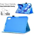 thumbnail image 3 of Allytech iPad mini 6 Case,mini iPad 6th Gen Case, Slim Fit Flip Multi Angle Stand Smart Cover Auto Sleep Wake Shockproof Protection Anti-scratch Case for Apple iPad mini 6 8.3-Inch - Butterfly, 3 of 7