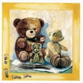 thumbnail image 3 of Withaar, Rian 12x12 Black Modern Framed Museum Art Print Titled - Bear feat, 3 of 5