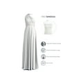 thumbnail image 2 of 7Styles Infinity Dress with Bandeau Convertible Bridesmaid Dress Long Multi Way Dress Twist Wrap Dress, 2 of 6