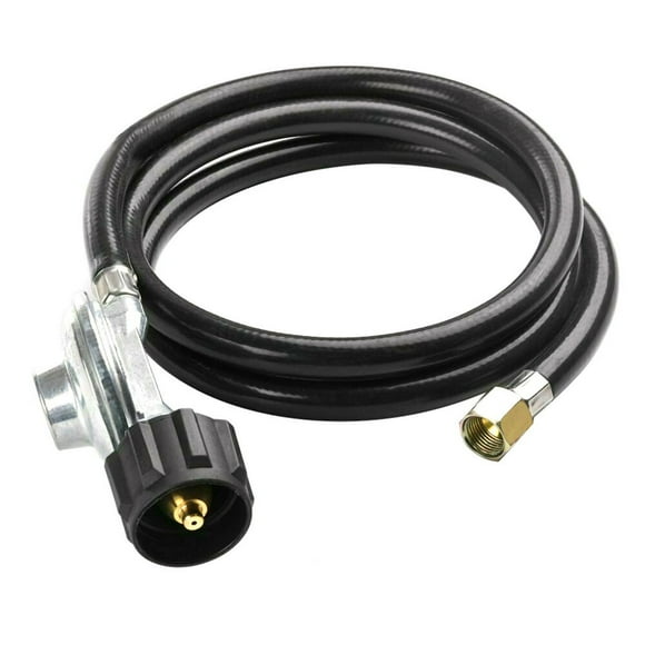 Propane Tank Extension Hose Regulator Gas BBQ Grill LP Line Fire Pit Low