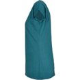 thumbnail image 3 of Build Your Brand T-Shirt à Col Grand pour Femmes, 3 of 3