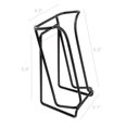 thumbnail image 2 of FixtureDisplays Support de Littérature Pliable en Fil Métallique 1239-40-BLACK, 2 of 6