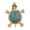 Blue, variant on Multipurpose Turtles Rhinestones Keyring Bag Charm Glitters Keychain for Women and Girls with Stylish Pendant Designs