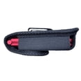 thumbnail image 3 of Black Nylon Sturdy Clip and belt loop Case compatible with Consumer Cellular Iris Flip, 3 of 4