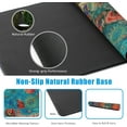 thumbnail image 5 of Vintage Art Mandala Large Gaming Mouse Pad,Waterproof Desk Mat for Desktop,Non-Slip Rubber Base Mousepad with Stitched Edges for Laptop Office and Home 35.4X15.7 Inch, 5 of 6