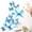 Blue 9T4, variant on 12Pcs Butterfly Wall Stickers, Qiopertar Under $5 12pcs Decal Wall Stickers Home Decorations