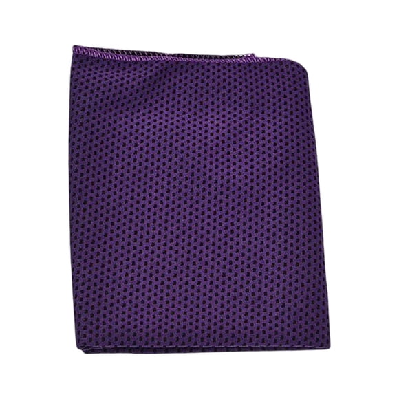Toalla de enfriamiento Zulema Chilly Ice Cold Head Band Cool Towel 40 x 12 Toalla de hielo transpirable violeta