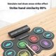 thumbnail image 2 of MD868 Portable Roll-Up Electronic Drum Dual Speakers Kids Adults Practice Drum Toy - Plug, 2 of 5