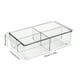 thumbnail image 4 of Contenedores herméticos para almacenar alimentos, organizadores para refrigerador con tapas, cajas de plástico transparente para despensa de cocina, para frutas, verduras y sobras., 4 of 6