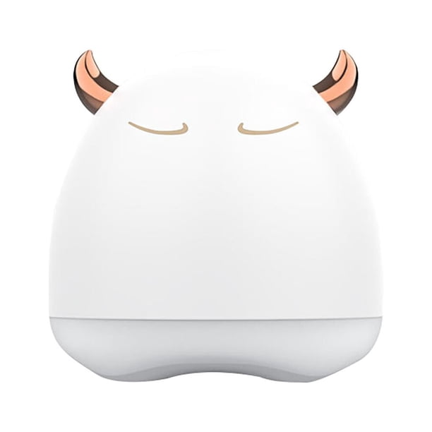Advancent Humidificador USB Luz nocturna 280 ml Lámpara de respiración Difusor de aire Máquina humidificadora Rojo Humidificadores blanco