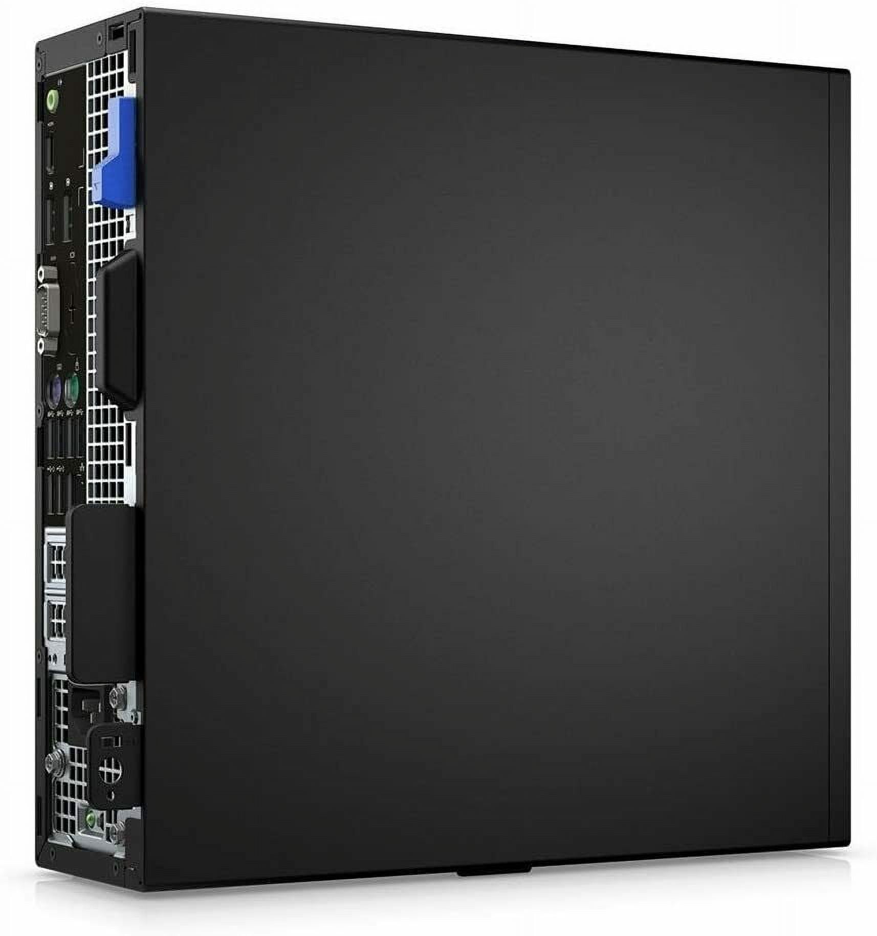Restored Gaming Dell 7040 SFF Computer Core i5 6th 3.4GHz, 16GB Ram, 2TB HDD, NVIDIA GT 1030, 24" LCD, Keyboard and Mouse, Wi-Fi, Win10 Home Desktop PC (Refurbished)