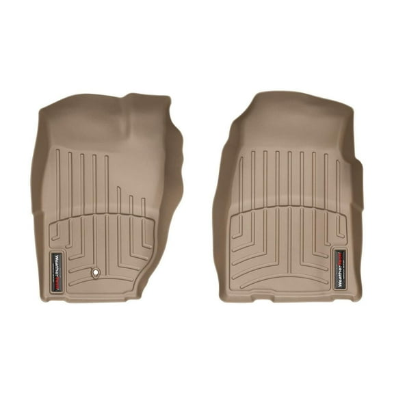 WeatherTech Custom Fit FloorLiners compatible with 1997-2001 Jeep Cherokee - 1st Row (Driver & Passenger), Tan