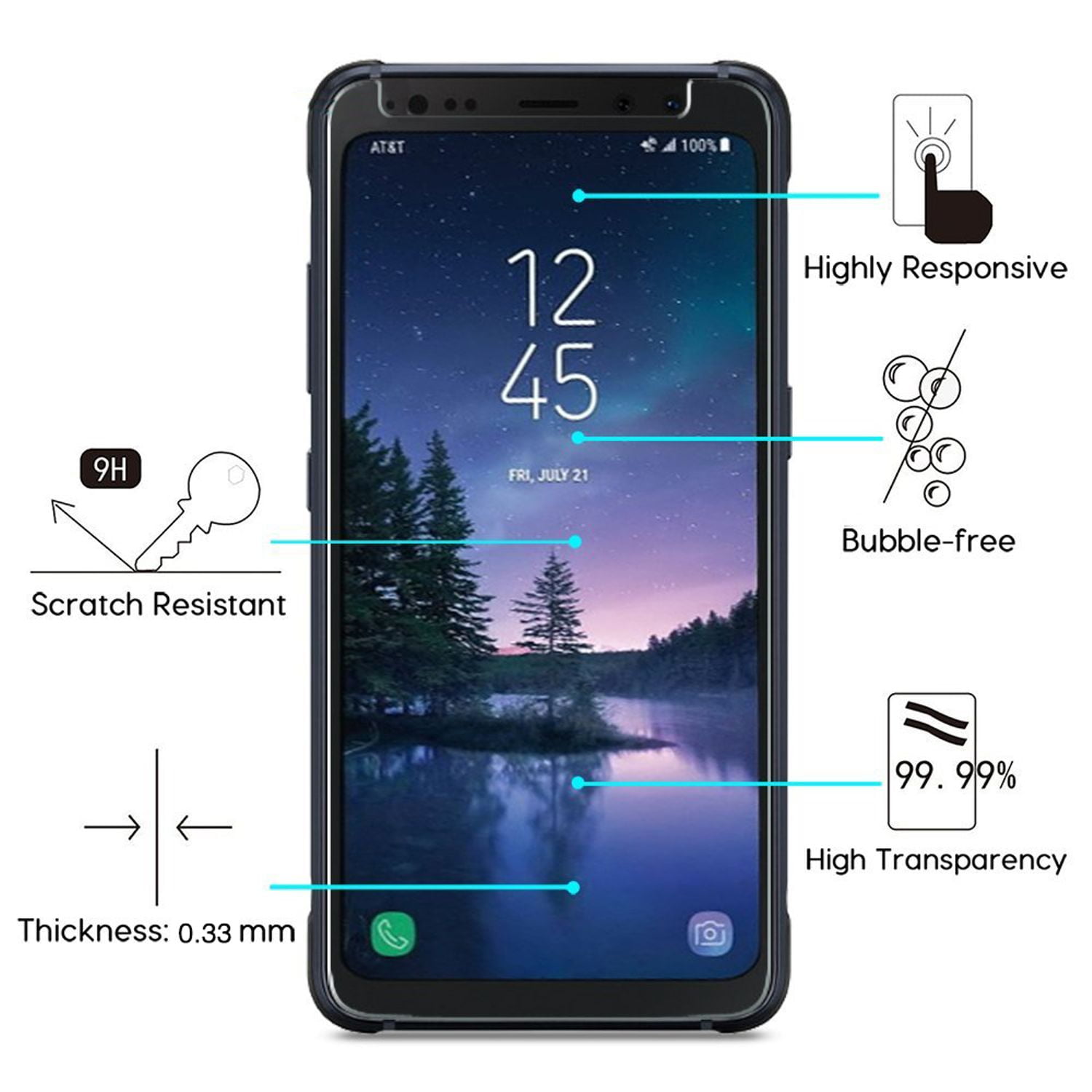 samsung galaxy s8 active replacement screen